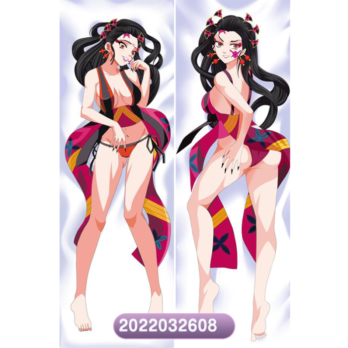 Anime Demon Slayer Double-Sided Print Hing Body Pillowcase Otaku Cosplay Pillow Cover