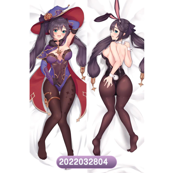 Anime Genshin Impact Double-Sided Print Hing Body Pillowcase Otaku Cosplay Pillow Cover