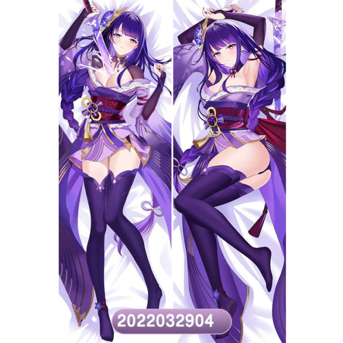Anime  Genshin Impact Double-Sided Print Hing Body Pillowcase Otaku Cosplay Pillow Cover