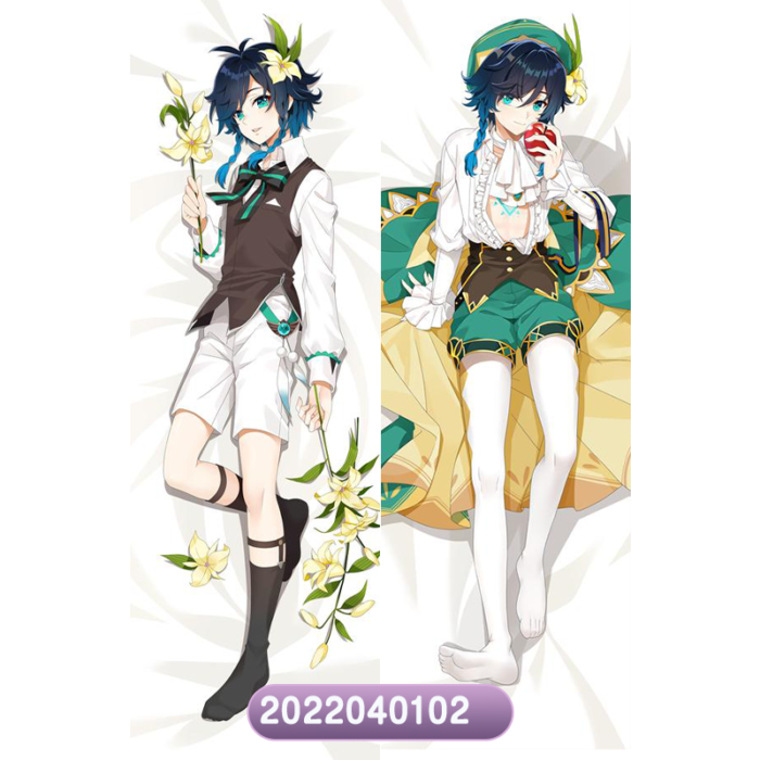 Anime  Genshin Impact Double-Sided Print Hing Body Pillowcase Otaku Cosplay Pillow Cover