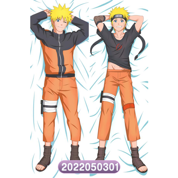 Anime Naruto Double-Sided Print Hing Body Pillowcase Otaku Cosplay Pillow Cover