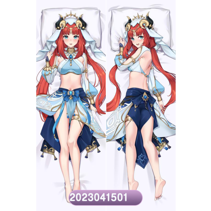Anime Genshin Impact Luíseach Double-Sided Print Hing Body Pillowcase Otaku Cosplay Pillow Cover