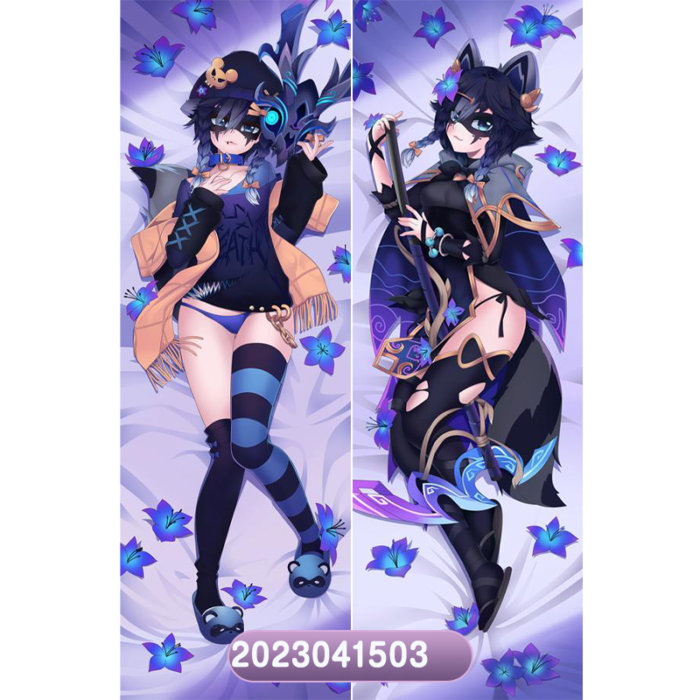 Anime Snuffy Hololive Double-Sided Print Hing Body Pillowcase Otaku Cosplay Pillow Cover