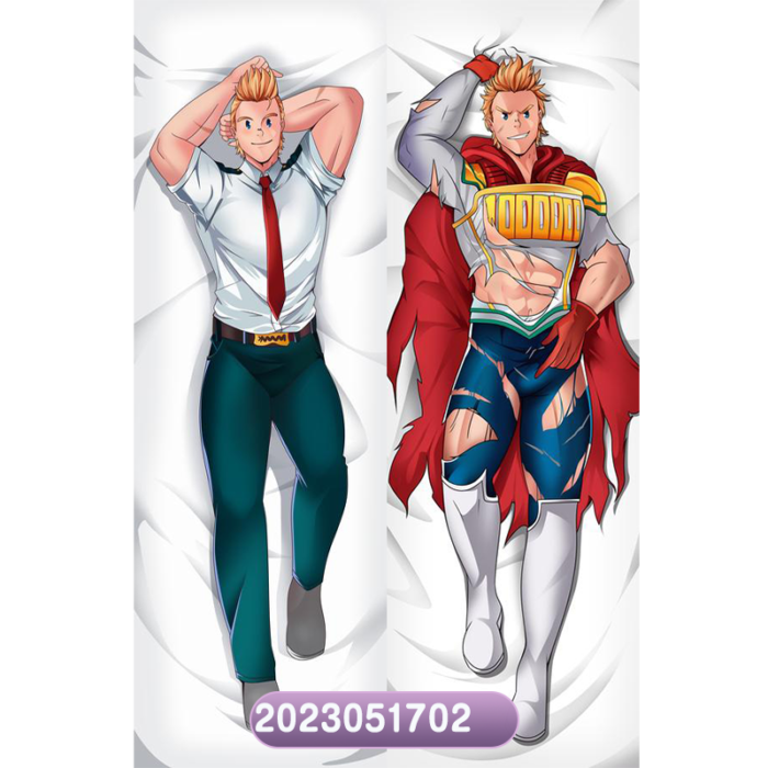 Anime Mirio My Hero Academia Double-Sided Print Hing Body Pillowcase Otaku Cosplay Pillow Cover