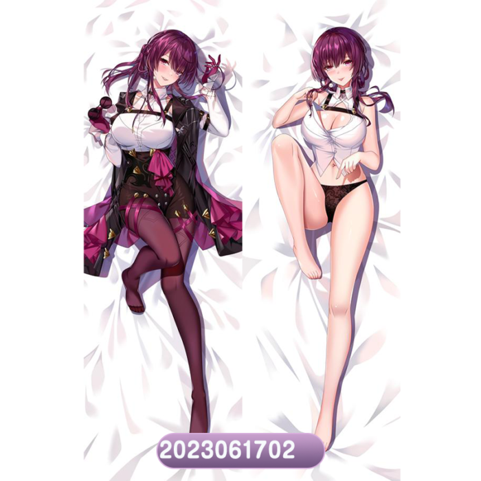 Anime  Honkai: Star Rail Kafka Double-Sided Print Hing Body Pillowcase Otaku Cosplay Pillow Cover
