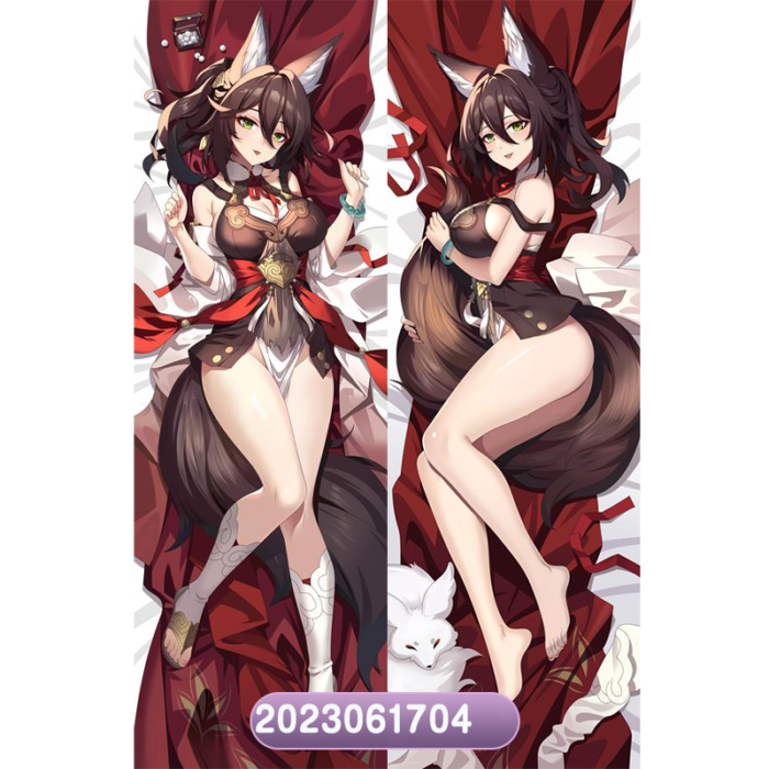Anime Honkai: Star Rail Double-Sided Print Hing Body Pillowcase Otaku Cosplay Pillow Cover
