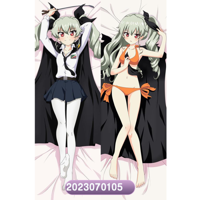 Anime Girls und Panzer Chiyomi Anzai Double-Sided Print Hing Body Pillowcase Otaku Cosplay Pillow Cover