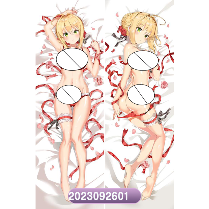 Anime FGO Nero Double-Sided Print Hing Body Pillowcase Otaku Cosplay Pillow Cover